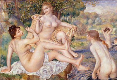 Las grandes bañistas de Pierre Auguste Renoir